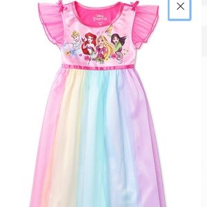Disney Princess Short Sleeve Fantasy Nightgown 💖